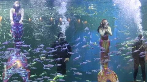 Seru! Atraksi Sulap Putri Duyung & Bajak Laut di Akuarium Ancol - GenPI.co