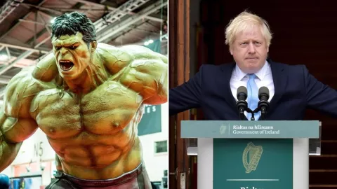 PM Inggris Ibaratkan Dirinya Sosok Hulk Bagi Brexit, Kenapa Ya? - GenPI.co
