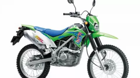 Kawasaki KLX150L Retro Sangat Ideal Bagi Rider - GenPI.co