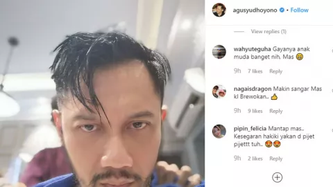 AHY Rock And Roll, Berewok dan Kumis Lebat, Rambut Berantakan - GenPI.co