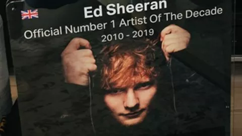 Ed Sheeran Dinobatkan jadi Artis Nomor Wahid Inggris 2010-2019 - GenPI.co
