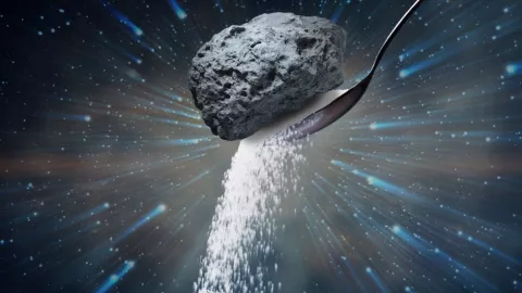 Gula di Meteor, Bukti Kehidupan di Bumi Bermula dari Angkasa Luar - GenPI.co