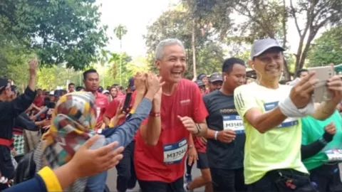 Tagar Borobudur Marathon 2019 Trending Twitter, Ganjar Ikut 10K! - GenPI.co