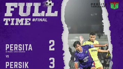 Final Liga 2 Persita Tangerang vs Persik Kediri: Oh, Gol Dramatis - GenPI.co