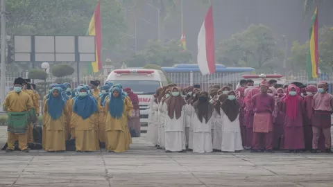 Asap Karhutla Kepung Pekanbaru, Kegiatan Car Free Day Ditiadakan - GenPI.co