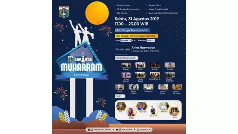 Abang dan Empok, Jangan Lupa Besok Ada Jakarta Muharram Festival - GenPI.co