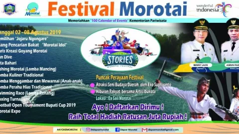 Awal Agustus, Festival Morotai Ramaikan Maluku Utara - GenPI.co