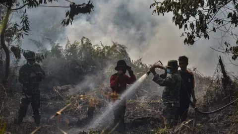 Berita Gembira, Beberapa Titik Api di Riau Berhasil Ditanggulangi - GenPI.co