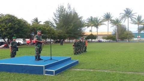 Jelang Kedatangan Jokowi, Pasukan TNI Gelar Pengamanan di Natuna - GenPI.co