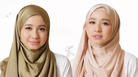 Elegan! Tiru Hijab Simpel Ala Laudya Cyhnthia Bella untuk Lebaran - GenPI.co