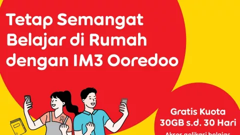 Serbuuu!! Indosat Bagi Gratis Kuota 30 GB Selama Krisis COVID-19 - GenPI.co