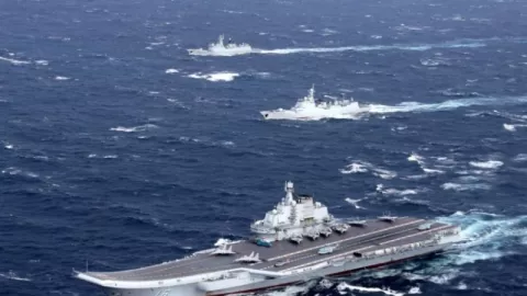 China Pamer Kekuatan di Laut China Selatan, AS Bilang… - GenPI.co