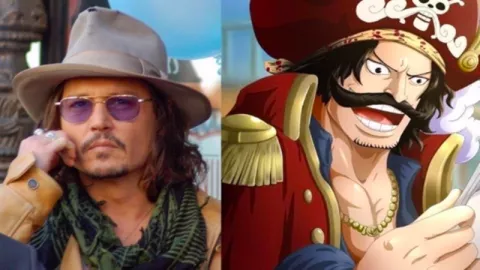 Fans Ingin Johnny Depp Perankan Gol D. Roger di Serial One Piece - GenPI.co