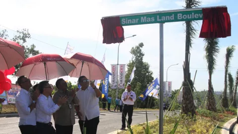 Jalan Sinar Mas Land Boulevard Dibuka, Balikpapan Makin Maju - GenPI.co