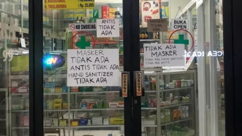 Suspect Virus Corona di Depok: Masker dan Hand Sanitizer Ludes - GenPI.co