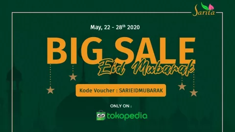 Yuhu, Sarita Beauty Gelar Promo Big Sale Eid Mubarak di Tokopedia - GenPI.co