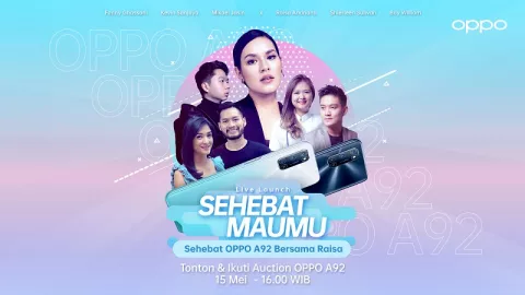 OPPO Adakan Peluncuran Daring Sehebat Maumu Bersama Raisa - GenPI.co