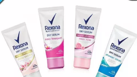 Rexona Dry Serum, Bikin Ketiak Lebih Cerah dan Wangi - GenPI.co