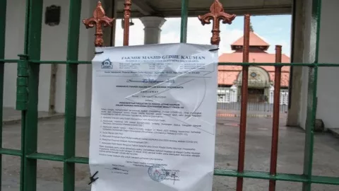 Masjid Keraton Yogyakarta Tak Menggelar Salat Tarawih - GenPI.co