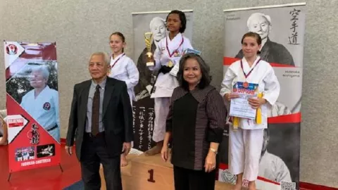 Heizmy Gursyia, Bocah Purwakarta Peraih Juara 1 Karate Dunia - GenPI.co