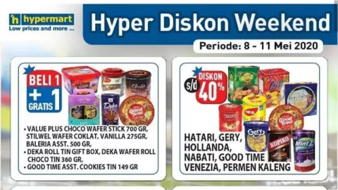 Promo Hypermart Hari Terakhir: Biskuit Kaleng Murah Banget - GenPI.co