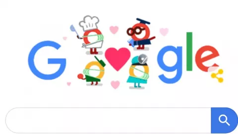 Google Doodle Tampilkan 'Thank You Coronavirus Helper' Hari Ini - GenPI.co