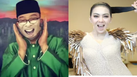 Biar Bahagia Ridwan Kamil Pakai Masker Tawa Syahrini, Inces: Hayu - GenPI.co