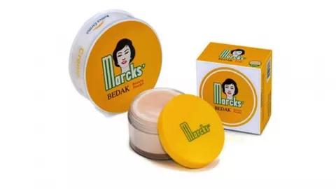 Marcks Bedak Beauty Powder Creme Atasi Jerawat Membandel - GenPI.co