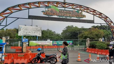 New Normal, Pengunjung Taman Margasatwa Ragunan Dibatasi  - GenPI.co