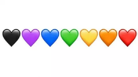 Jangan Salah Kirim! Pahami Makna Warna Emoji Love Pada Whatsapp - GenPI.co