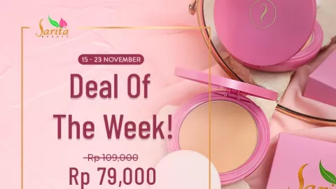 Deal Of the Week: Harga Spesial Beli TWC Sarita Beauty di JD.ID - GenPI.co