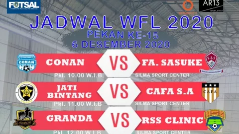 Pekan Ke-15 Woman Futsal League, Semua TIm Wajib Menang - GenPI.co