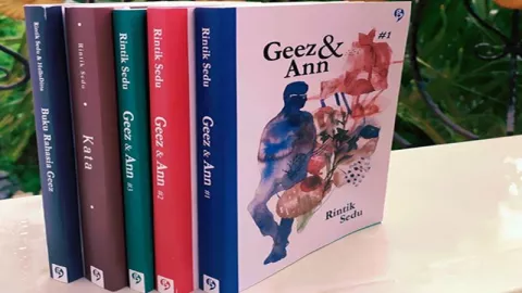 Kisahnya Seru Pol! Geez & Ann Novel Best Seller Karya Rintik Sedu - GenPI.co