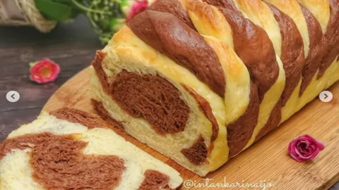 Loaf Bread Motif Lucu & Menggemaskan: Yuk, Coba Resep Roti Swirl - GenPI.co