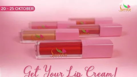 Beli Lip Cream Free Eyelashes Sarita Beauty, Yuk Buruan - GenPI.co