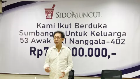 Sido Muncul Berikan Rp 720 Juta ke Ahli Waris KRI Nanggala 402 - GenPI.co