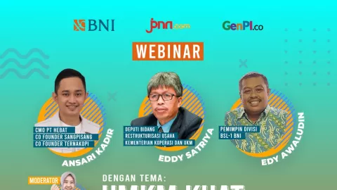 Ikut Webinar UMKM Kuat Indonesia Berdaulat Yuk, Acaranya Kece - GenPI.co