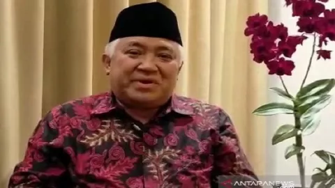 Amarah Din Syamsuddin Menggetarkan Jiwa, Menohok Banget  - GenPI.co