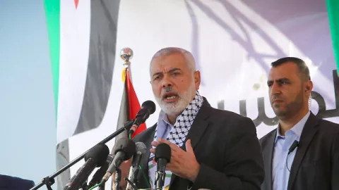 Bos Hamas Ismail Haniyeh Berseru Keras, Gencatan Senjata Tanda... - GenPI.co