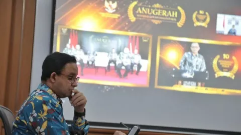 DKI Raih Anugerah Pemda Informatif, Begini Respons Anies Baswedan - GenPI.co