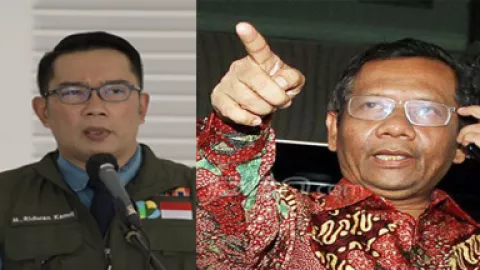 Rizieq Sukses Bikin Mahfud MD dan Ridwan Kamil Perang Argumen - GenPI.co