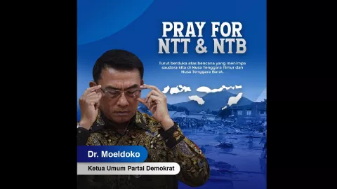 Ucapan Dukacita Moeldoko ke  NTT, Jabatannya Bikin Nyengir - GenPI.co