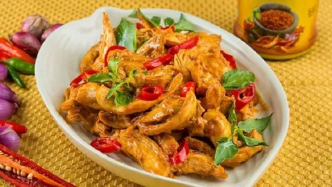 Resep Ayam Suwir Rica-Rica Kemangi, Cocok untuk Menu Sore Hari - GenPI.co