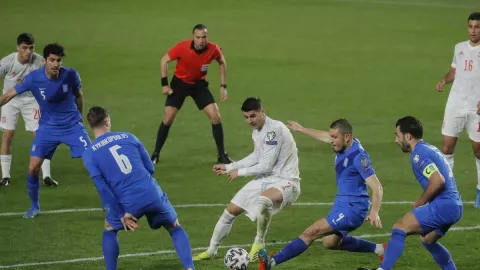 Link Live Streaming Kualifikasi Piala Dunia: Georgia vs Spanyol - GenPI.co
