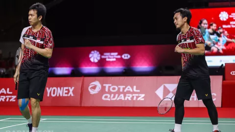 Hasil Final BWF World Tour Finals: Ahsan/Hendra Runner-up - GenPI.co