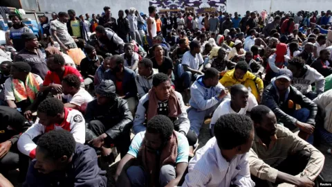 Perdagangan Manusia Merajalela di Libya, 156 Migran Siap Dijual - GenPI.co