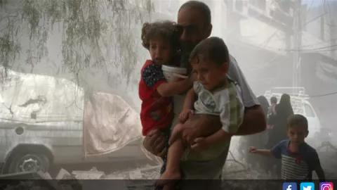 Tubuh Hancur, Dua Anak Suriah Tewas Kena Bom Ranjau - GenPI.co