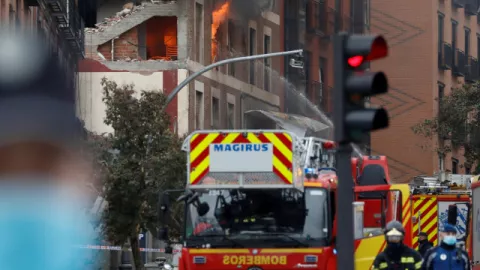 Tragis, 4 Warga Tewas dalam Ledakan Dahsyat di Madrid - GenPI.co
