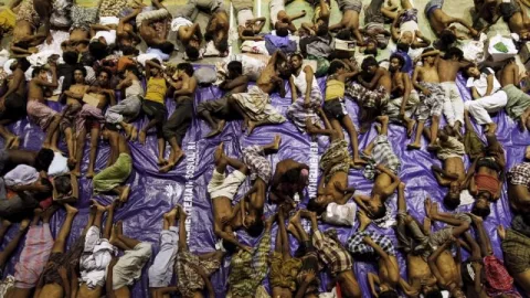 India Tahan 88 Migran Rohingya, Langit Menangis, Bikin Miris - GenPI.co