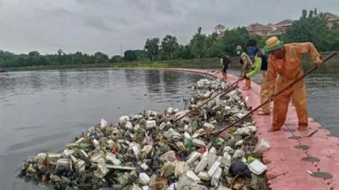 Penampakan Kolam Imut Olakan, Diklaim Jitu Atasi Banjir Jakarta - GenPI.co